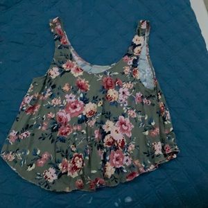 soft and sexy foral tank